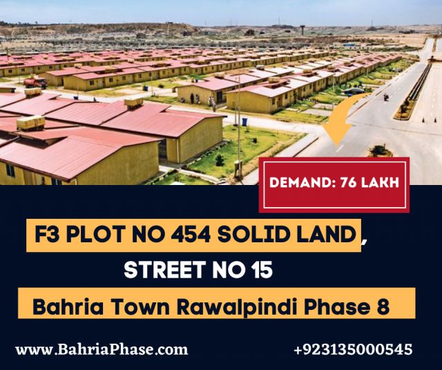 5 and10 Marla Plots in Bahria Orchard Bahria Town Phase 8 Rawalpindi